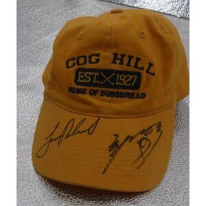 Cog Hill Signed Dubsdread Golf Hat Cap Yellow